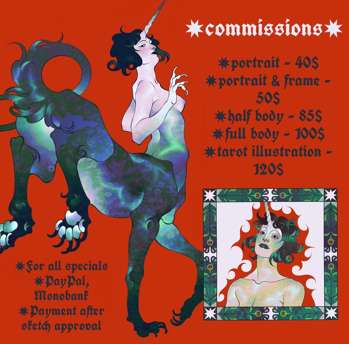 Ремствуюча (@vidsutnya) on Twitter photo ✹COMMISSIONS✹
I’m opening emergency commissions! I have a new health problems yeahhh, so I will be very grateful for your support! DM me or send me an email anna.nagorna03@gmail.com if you are interested!
I will be very grateful for the activity and rts!!! ✹COMMISSIONS✹
I’m opening emergency commissions! I have a new health problems yeahhh, so I will be very grateful for your support! DM me or send me an email anna.nagorna03@gmail.com if you are interested!
I will be very grateful for the activity and rts!!!