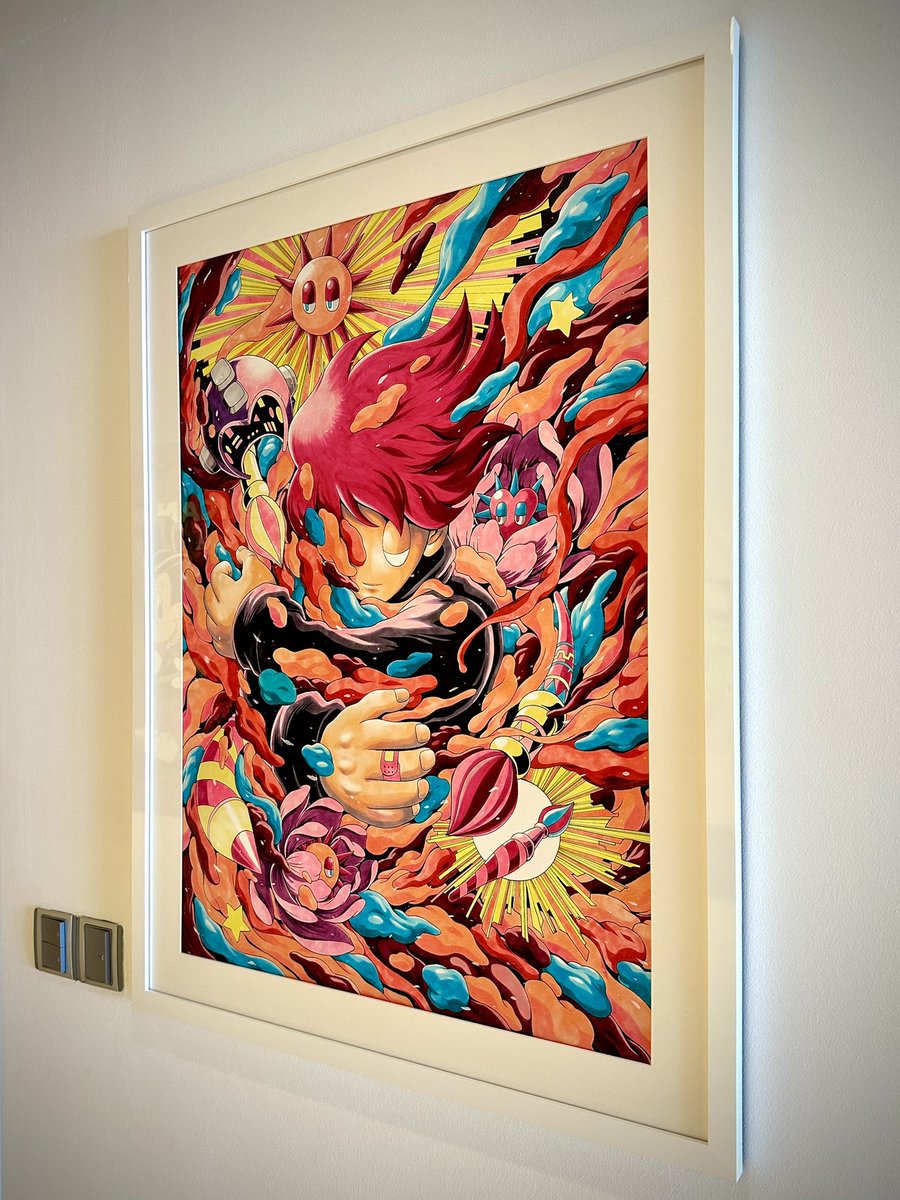 Share your ART 🖼️ 

Happy New Year! With today being 1/1, let’s see your #1of1ART 😎💙

My #1of1ART is a physical drawing by talented Thai digital artist <a href="/JeffAphisit/">JeffAphisit</a>