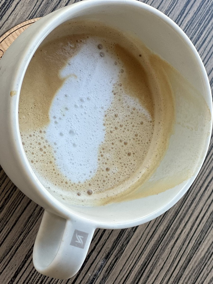 Cheers to happiness and health for the coming year 🎉 
First ☕️ of 2025 prepared by my son and featuring my favorite friend #hippocampus #Neurology #HappyNewYear2025