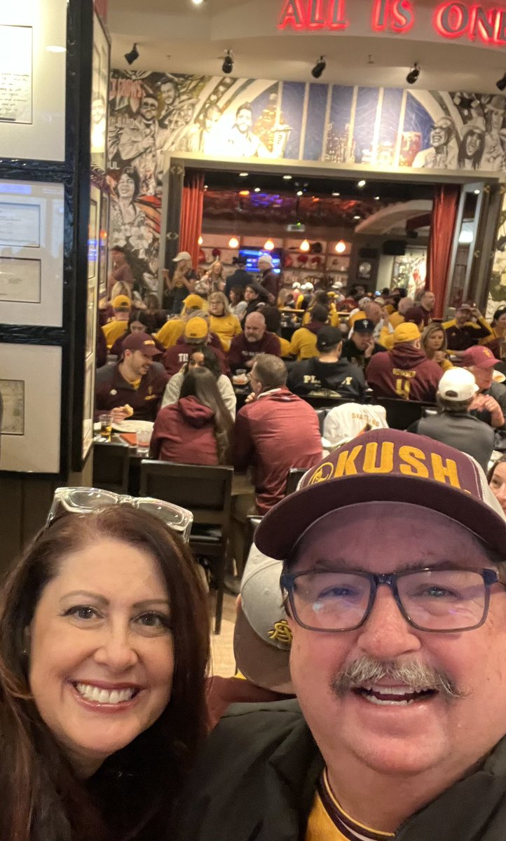 ASUMikeP's tweet photo. Thanks to the @HardRock ATL for hosting @ASUFootball fans bright and early. And thanks to Danno and Aimee for putting it all together. @MoustacheNation @crafty_devils @GrahamRossini @DevilsDigest @SunDevilSource @SunDevilDanno https://t.co/tcJoMmiLYe