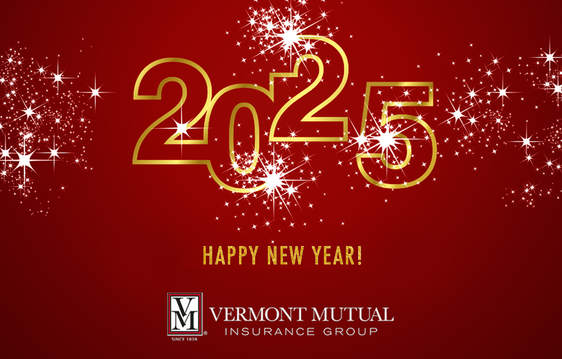 Happy New Year from all of us at Vermont Mutual!