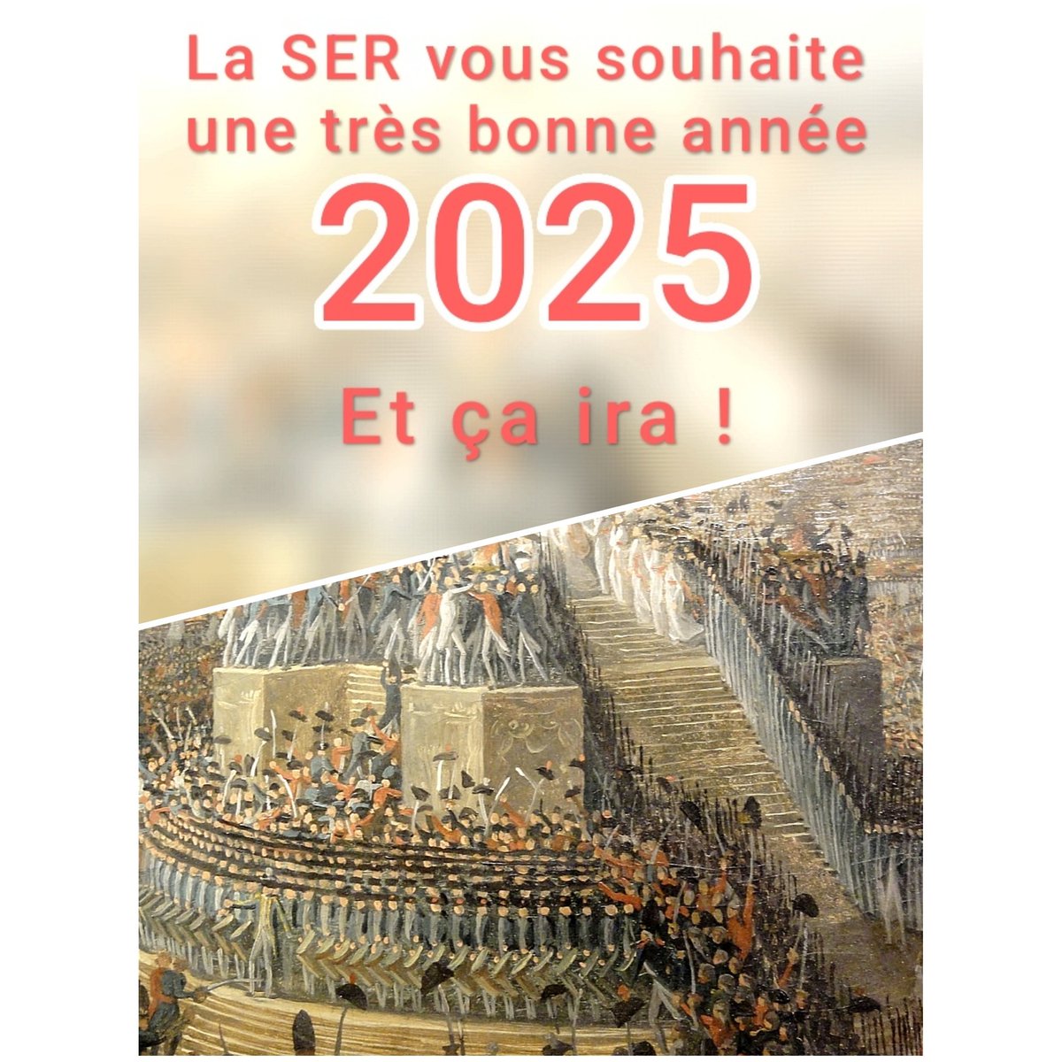 Le bureau de la SER vous adresse tous ses meilleurs vœux pour 2025 ! ✨