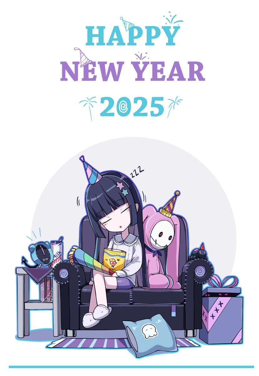 Happy New Year!
Wishing everyone a great year ahead!
明けましておめでとうございます!
今年もよろしくお願いいたします!

Anya-chan fell asleep while waiting for 00:00
00:00を待っている最中に寝てしまったアニャちゃん 