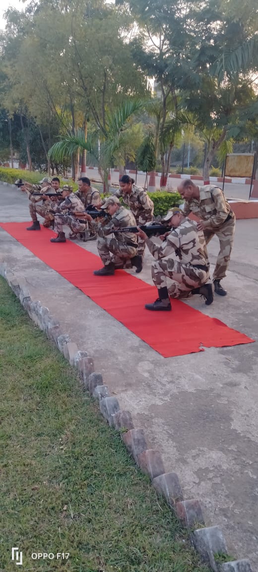 CISFWest's tweet photo. Regular weapon training ensures precision, discipline, and safety, enhancing crisis handling and boosting confidence. Well-trained forces are vital for national security. #WeaponTraining #SecurityForces #NationalSecurity #CISF @CISFHQrs https://t.co/URsVj4wf6d