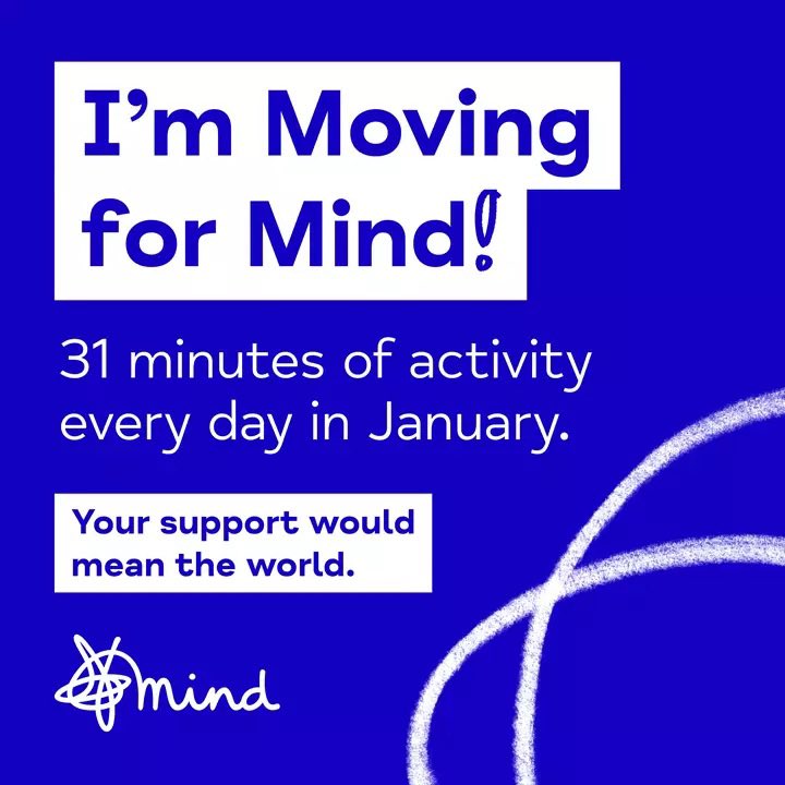 Wintervention_'s tweet photo. I’m taking on Move for Mind, the mental health charity this January! Please join me by donating to my fundraising page today, linked below

Let’s make a difference and make mental health a
priority. #TeamMind

https://t.co/wFYdSQlBkF https://t.co/XSxGfwQUFa
