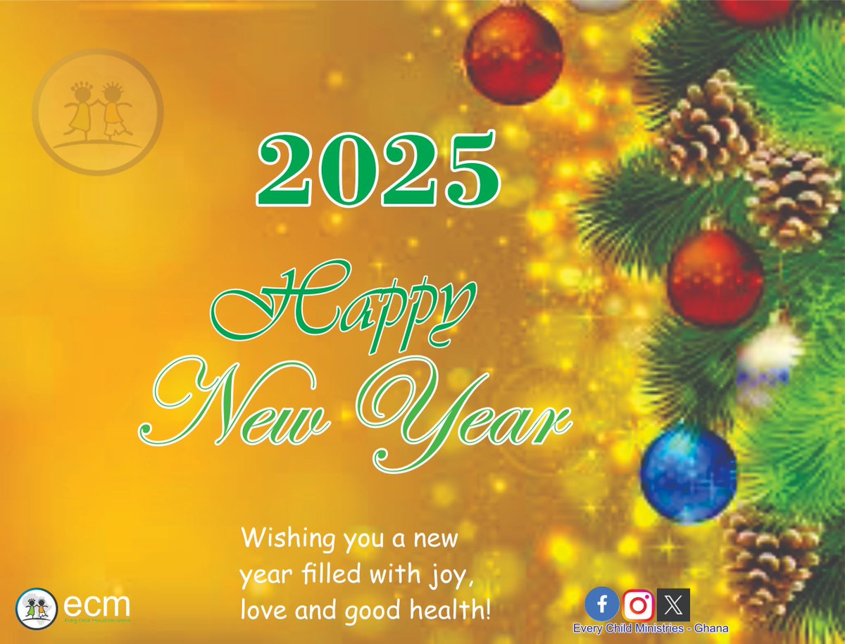 ghana_ecm's tweet photo. On behalf of the leadership of Every Child Ministries-Ghana, we wish you a happy and prosperous new year!

#EveryChildMinistriesGhana
#Transformedchildrentransformingtheworld https://t.co/wNI8iaRnf9