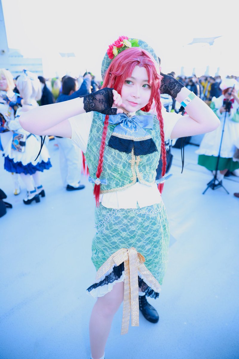 【cos】
c105 1日目　

東方　紅美鈴　アレンジ衣装