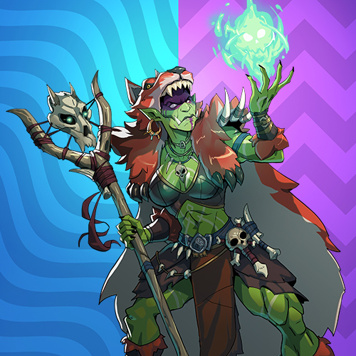 Welcome to Praetoria, Warborn Shaman 🧌

Lore: Korgha Ghashglok led the Duratuk's shadow war against the Torvingor Kalamenty from the forests of the Northern Highlands. Using pools and streams as scrying mirrors, she tracked the legions’ movements and orchestrated devastating