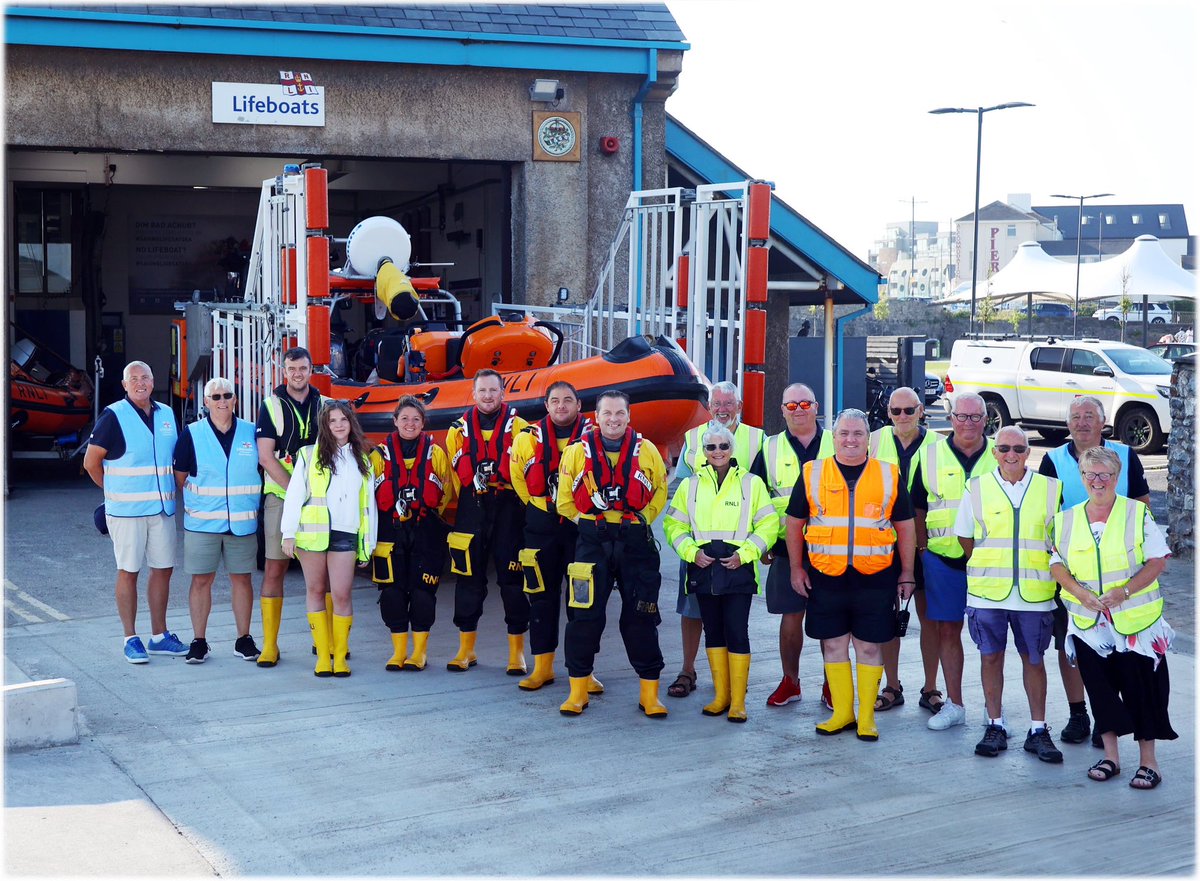 Happy New Year from all the volunteers at Porthcawl RNLI.

Pictured are representatives of our one crew at Porthcawl RNLI.