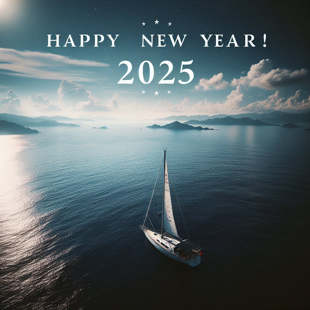 Bonne Année 2025 à vous tous ! 🥂 ⛵️
