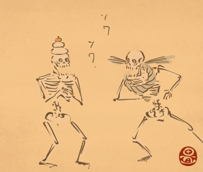 新年を前にそわそわ。 