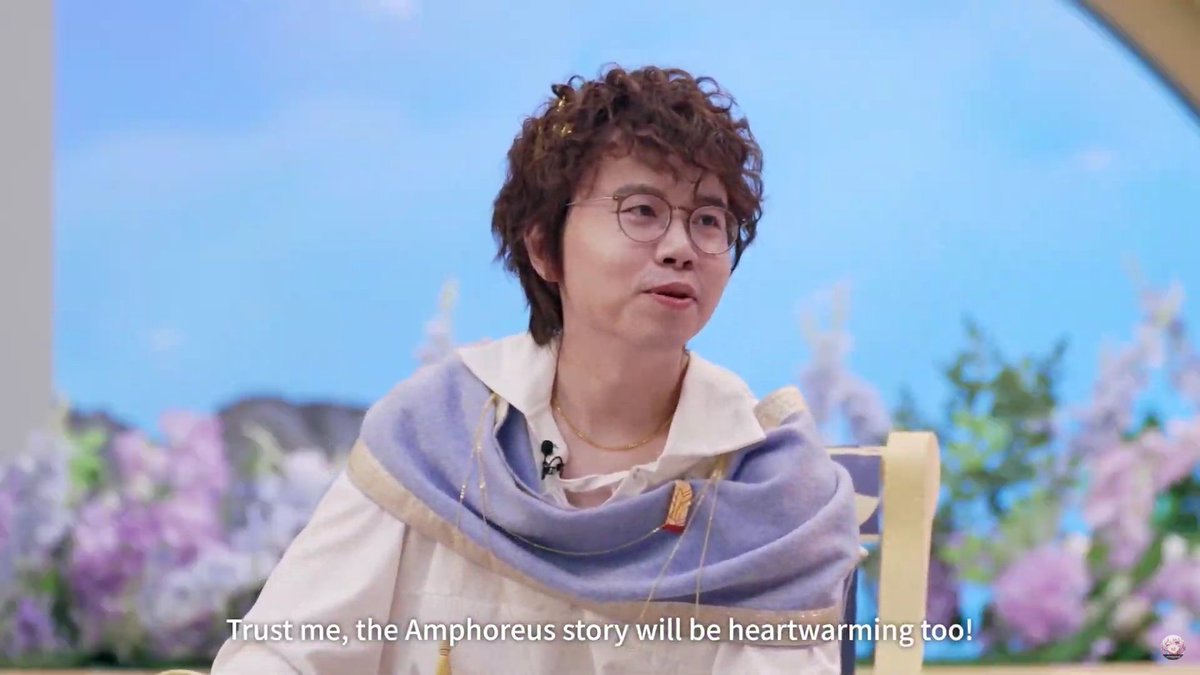 pompomfess's tweet photo. Trust them, Amphoreus story katanya bakal heartwarming 🥰🥰🥰🥰🥰🥰 https://t.co/7biUpYivJa