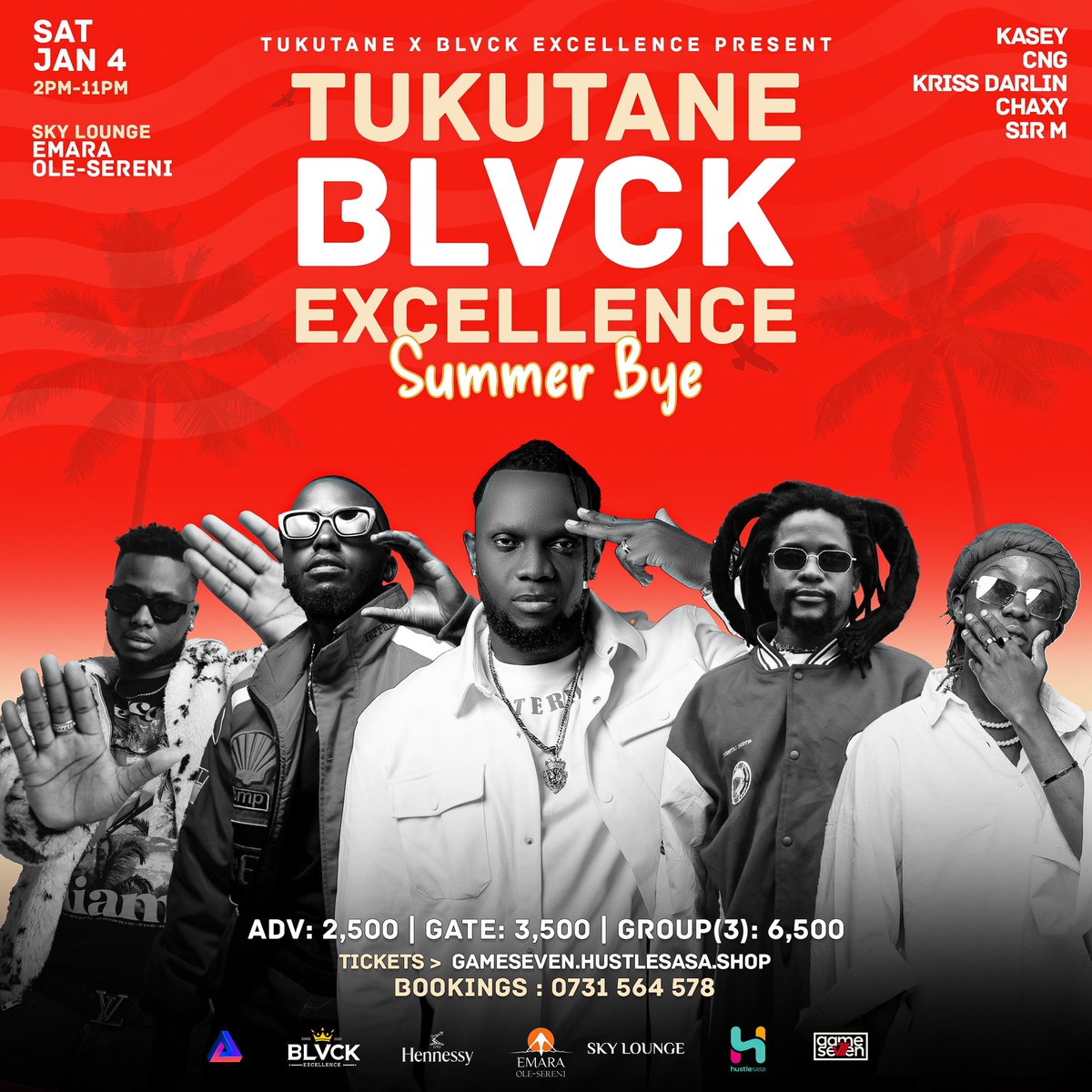 HAPPY 2025……..TUKUTANE BLVCK EXCELLENCE ON JAN 4TH AT EMARA OLE-SERENI  <a href="/OSereni/">Ole-Sereni</a> <a href="/CNGtheDJ/">#dreamchaserafrica</a> <a href="/KrissDarlin/">KRISS DARLIN</a> <a href="/KanguruMichael/">Sir M</a> @gameseven_ke <a href="/ThatGuyChaxy/">Mastermind</a> <a href="/kaseyomwanda/">Controller</a> ✈️⚡️🚀🍾