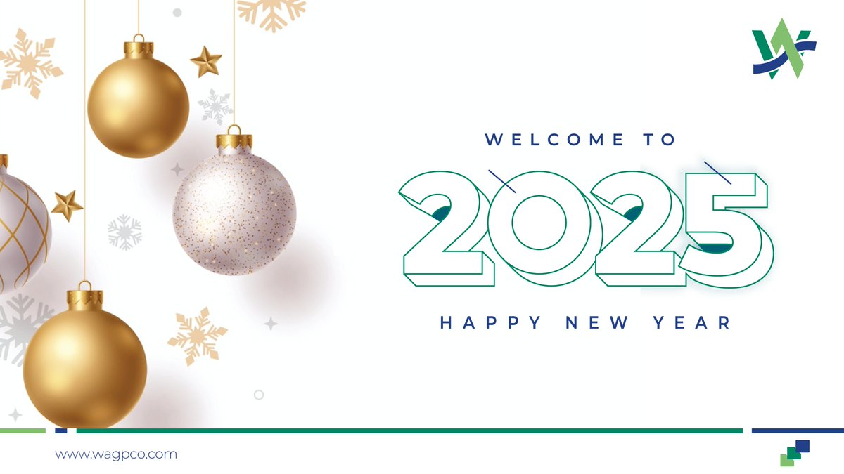 OneWAPCo's tweet photo. Cheers to 2025.
A new year, new opportunities, and fresh beginnings! Thank you for being part of our journey. Letโs make 2025 our best year yetโtogether.
Happy New Year from WAPCo
#OneWAPCo #DrivingRegionalEnergy https://t.co/dzjzpRWlw6