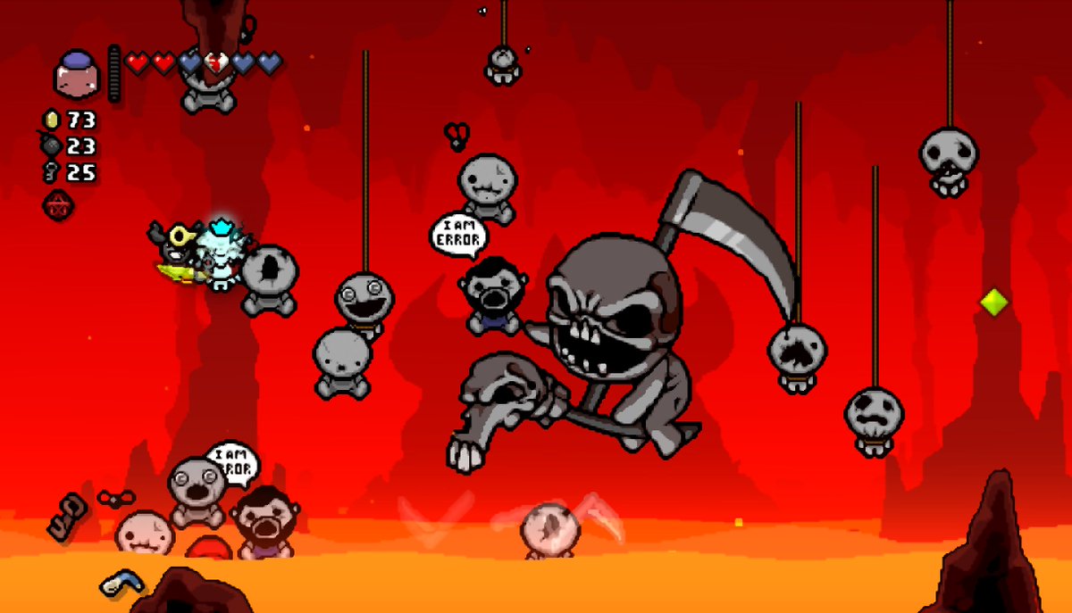 WataPvj's tweet photo. Hello @edmundmcmillen ,  fix Everything Jar pls https://t.co/n3Bmgts6U4