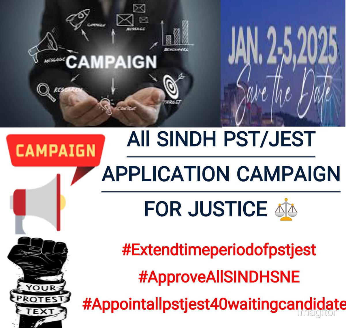 MadaeKhel's tweet photo. We Want Justice ✊⚖️
We expect Justice ✊⚖️
We will not be Silent 😶😶
#Extendtimeperiodofpstjest
#ApproveAllSINDHSNE
#Appointallpstjest40waitingcandidates https://t.co/v6tClRuzbn