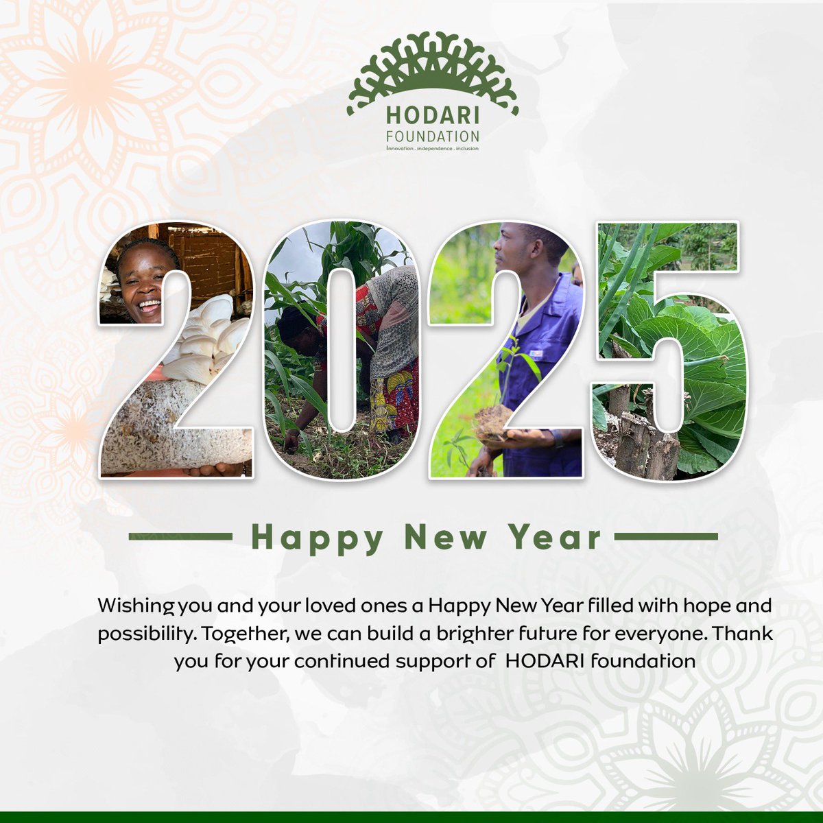 As we begin the new year, let us continue our commitment to the important work we do for our communities. Together, we can build a brighter future for all.