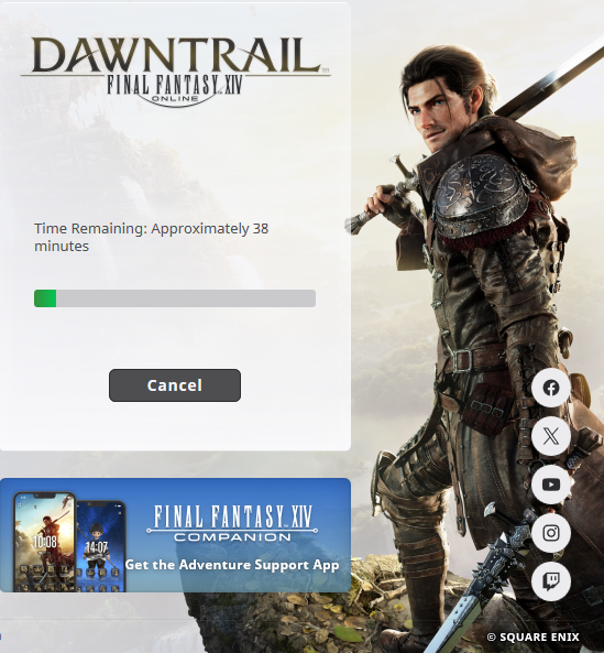 I think I'm Ready... 

✅ Wife Finished Endwalker
✅ Hype for the Expansion has Died Down
✅ House Demo Warning Message Scared me