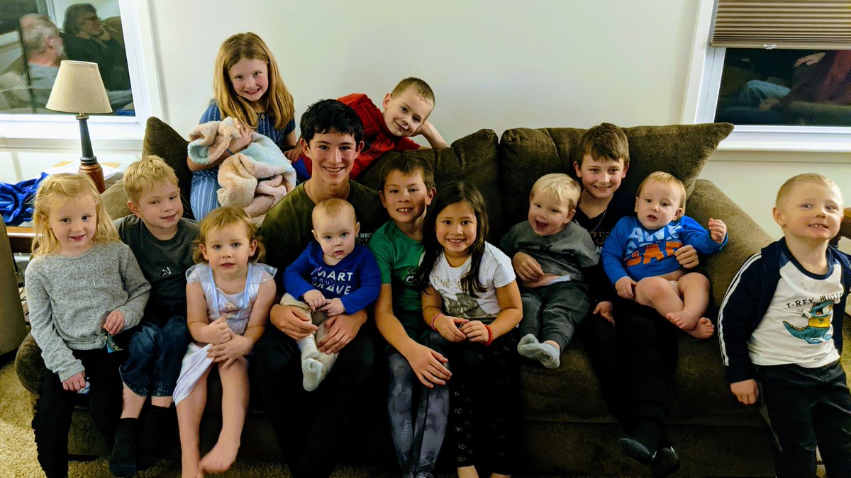 Celebrated Julia's 1 year birthday a few days early so that we could have this crew here 💕 Incredibly thankful for these people and for the special miracle that Julia is.