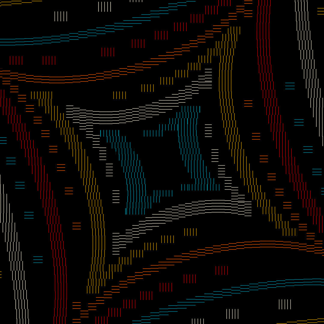 CoderSpaghetti's tweet image. Prompt 01. Vertical or horizontal lines only. Genuary 2025.
vimeo.com/showcase/11509…
#genuary2025 #creativecoding