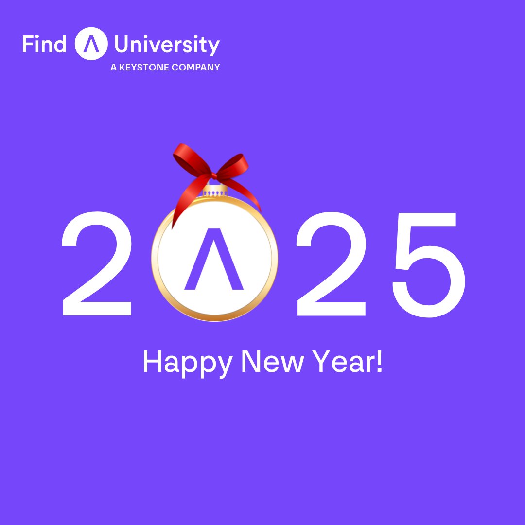 Happy New Year from all of us at FindAUniversity! 🎉

As we step into 2024, we wish you a year filled with joy, success, and exciting opportunities📚

We'll be back in the office on Thursday 2 January. We can't wait to see what 2025 brings!