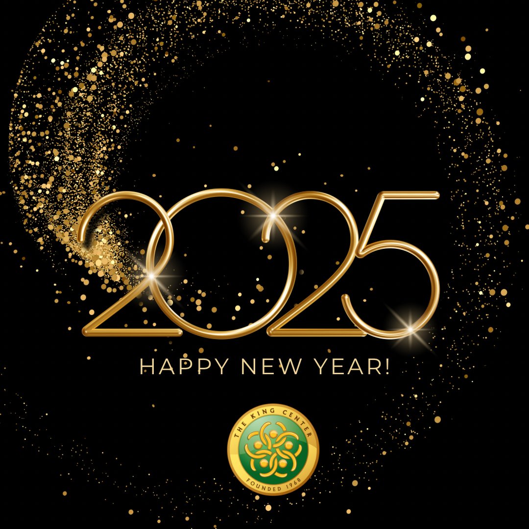 As we start the #NewYear, let’s commit to making #TheKingCenter’s theme for the year, ‘Mission Possible: Protecting Freedom, Justice, and Democracy in the Spirit of Nonviolence365,’ a reality.

More about #KingHoliday 2025: thekingcenter.org/king-holiday-2…

#HappyNewYear #MLK #MLKDay