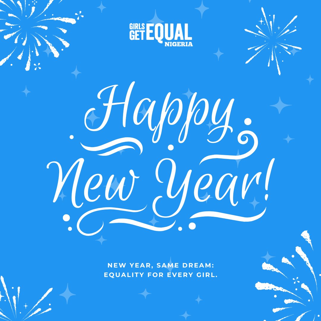 🎉 Happy New Year!

As we step into 2025, we embrace new opportunities to amplify young voices, challenge injustice, and create a world where every girl can live, lead, and thrive. We have proven that change is possible, and this year,