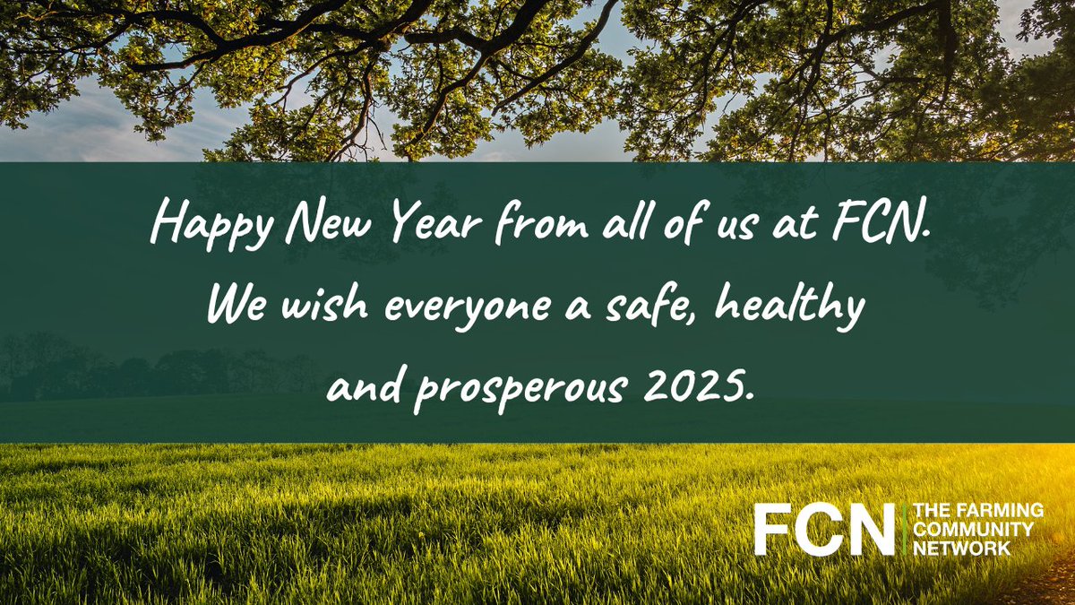 Happy New Year from all of us at FCN. We wish everyone a safe, healthy and prosperous 2025.