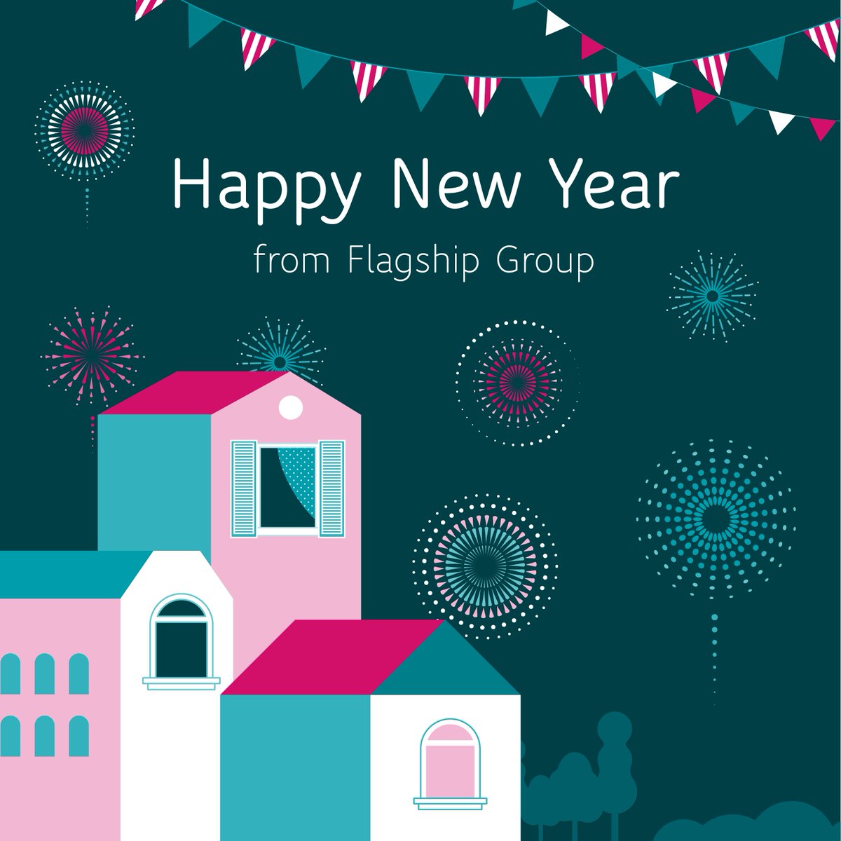 🎆 Happy New Year from all of us at Flagship Group! 🍾Looking forward to the opportunities and excitement that comes with a new year. We can't really make much of an groundbreaking resolution; we're still here to solve the housing crisis. Have fun, however you're celebrating.