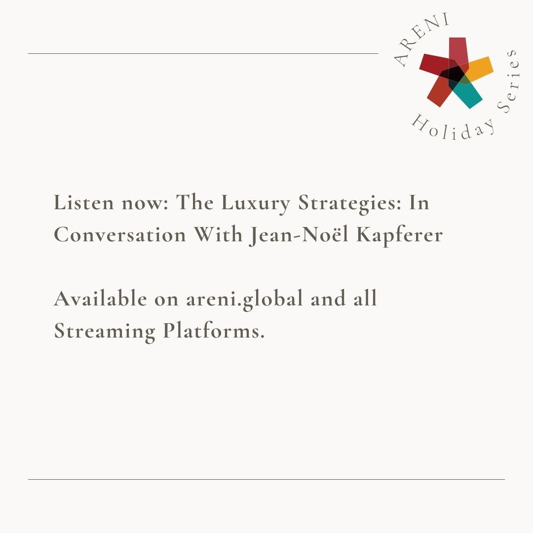 As we begin 2025, we look back on some of our fascinating discussions in 2024. Our conversation with Jean-Noël Kapferer debates the levers of success for luxury and premium brands.

Read more about the luxury strategies here: areni.global/the-luxury-str…

#areniglobal #wineeducation