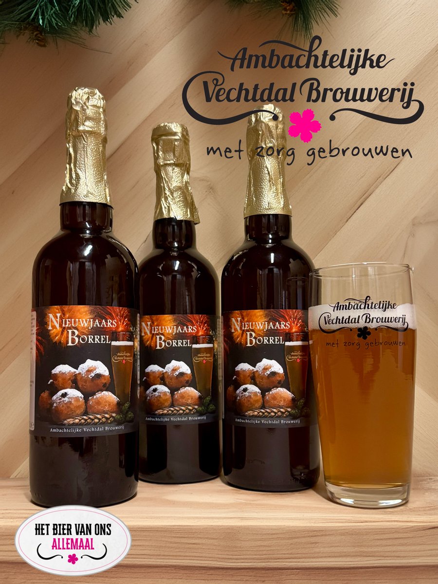 Wij beginnen het nieuwe jaar met iets heel bijzonders en hiermee willen wij je een voorspoedig 𝟮𝟬𝟮𝟱 toe wensen. We hebben namelijk een gelimiteerde oplage van de “Nieuwjaarsborrel”.

Zie instagram.com/p/DESBYrCAAc_/ voor meer info.