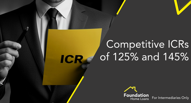 Did you know that Foundation Home Loans offers competitive ICRs of 125% and 145% for specialist properties, including HMOs? How can this flexibility help your landlord clients to optimise their portfolios? bit.ly/49yN1xL | For Intermediaries only