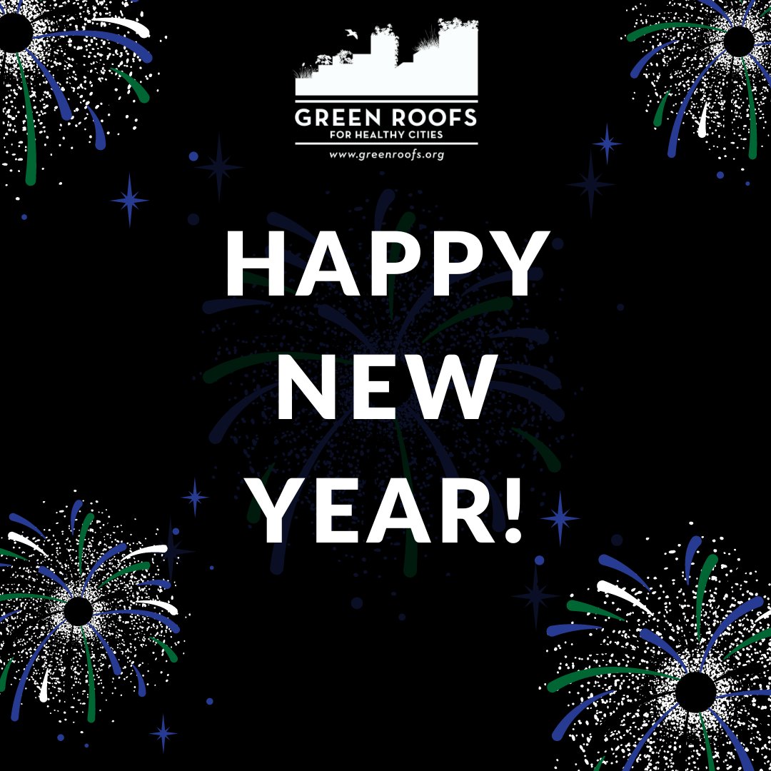 On behalf of Green Roofs for Healthy Cities, we would like to thank you for a wonderful year in 2024! We look forward to continuing our work in 2025, Happy New Year! 🌱