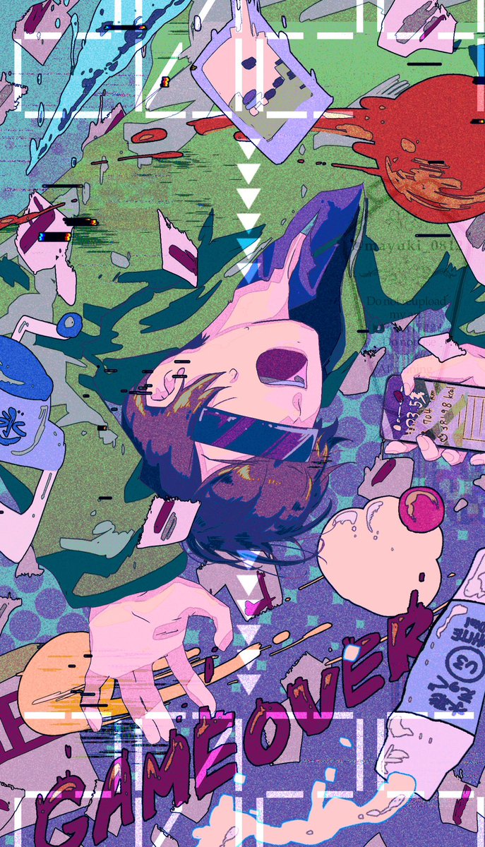 「┃┏━┛ ┃┃┃┃ ┃┏━┛ ┗━┓┃┃┗━┓ ┃┗┛┃ ┃┗━┓       」|まゆきのイラスト