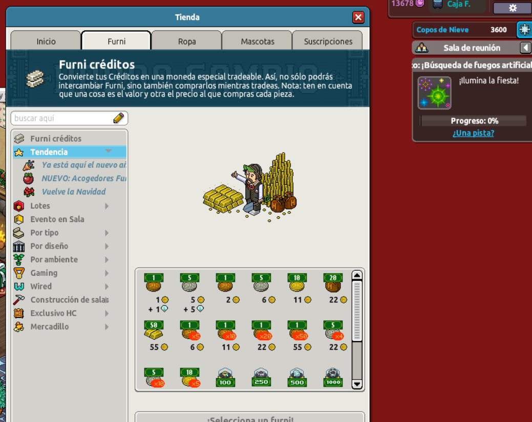 uff que cabreo, si ya quitaron los articulos de nieve coleccionables quitar todo. Uno haciendo retos como gili sabes