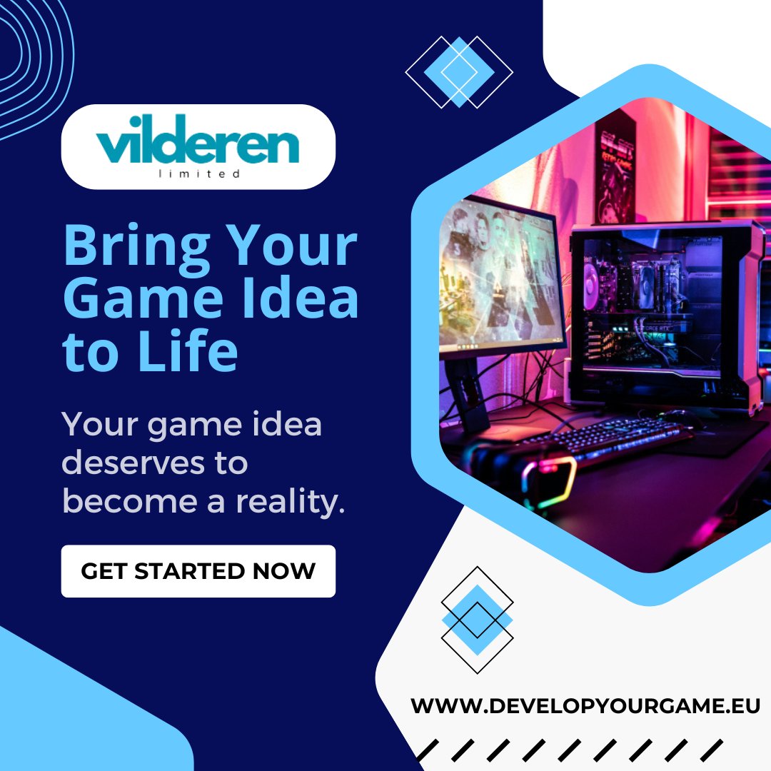 VilderenLtd's tweet image. Got a great idea for a game but don’t know how to code?  No problem  DevelopYourGame is here to make game creation easy and fun.  #GameCreation #NoCodingNeeded!