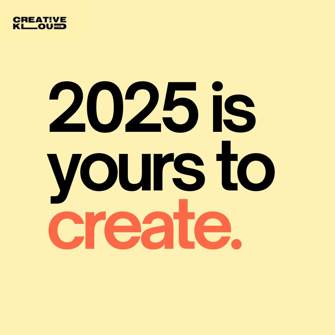creativekloud's tweet image. Happy New Year to all our creatives! You can achieve everything you set your mind to this year. 2025 is yours to create.

What are some goals you have for the new year?

#ckhub #HappyNewYear2025