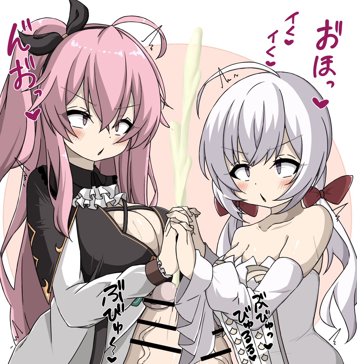 新年あけました!
エマちゃんとフランドルちゃんのお射精を以て挨拶とします🤤 