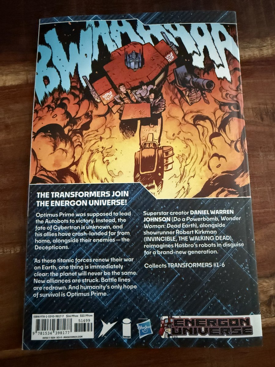 RobertS_1975's tweet photo. 📦📦📦📦 first stuff of 2025 📦📦📦📦
Transformers vol 1️⃣ Robots in Disguise
@ImageComics @transformers @Skybound
#comic #comics #transformers #optimisprime #soundwave #megatron #danielwarrenjohnson #mikespicer #energon #energonuniverse https://t.co/P4vuVy2UPN