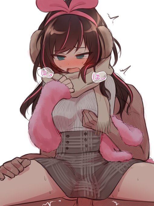 昨年の冬服アイちゃんの絵に色乗せました 