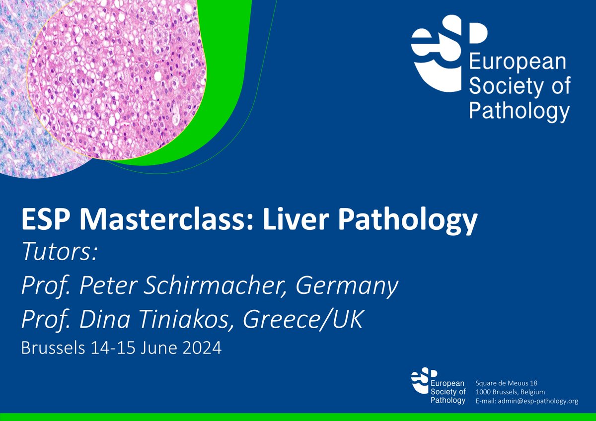 Chris Poulios (@chris_pouliosmd) on Twitter photo 1st day of the Year and the wheels are moving for the 1st #EScoP #course from the <a href="/ESP_Pathology/">European Society of Pathology (ESP)</a> for 2025!
Allow me a glimpse back to 2024 with a new edition of #ESPimages, this one for the Liver Masterclass, with ESP President Peter Schirmacher and past president <a href="/DinaTiniakos/">Dina Tiniakos</a> 1st day of the Year and the wheels are moving for the 1st #EScoP #course from the <a href="/ESP_Pathology/">European Society of Pathology (ESP)</a> for 2025!
Allow me a glimpse back to 2024 with a new edition of #ESPimages, this one for the Liver Masterclass, with ESP President Peter Schirmacher and past president <a href="/DinaTiniakos/">Dina Tiniakos</a>