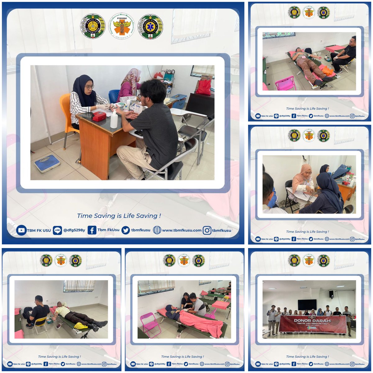 tbmfkusu's tweet photo. [ EVENT REPORT ]
Sabtu, 14 Desember 2024

Donor Darah 2 TBM FK USU PEMA FK USU bekerja sama dengan UTD RSUP HAM
di Ruang Kuliah Semester III/IV B FK USU https://t.co/oVE3y56mOF