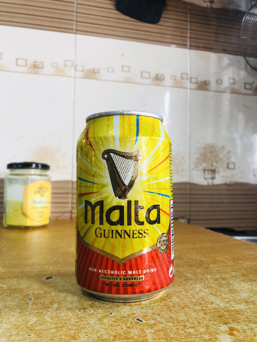 vsualverse's tweet photo. Happy new year @MaltaGuinnessNG 

So, Daddy gave me Malta this morning, which I quickly gushed down my throat, coz the thing sweet die 😄.

But I didn’t want the empty container to waste 😅, so I snapped it and imported it to photoshop. Here you go 🤗💛🎨✨

#malta #NewYear2025 https://t.co/7JqPiAgBX9