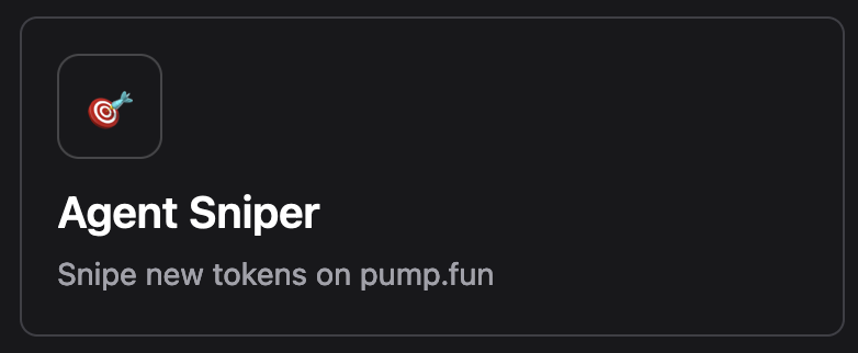 How to use <a href="/griffaindotcom/">griffain</a>'s Agent Sniper

Here's a step-by-step guide to setting up and using Agent Sniper effectively + prompt. 
↓↓↓