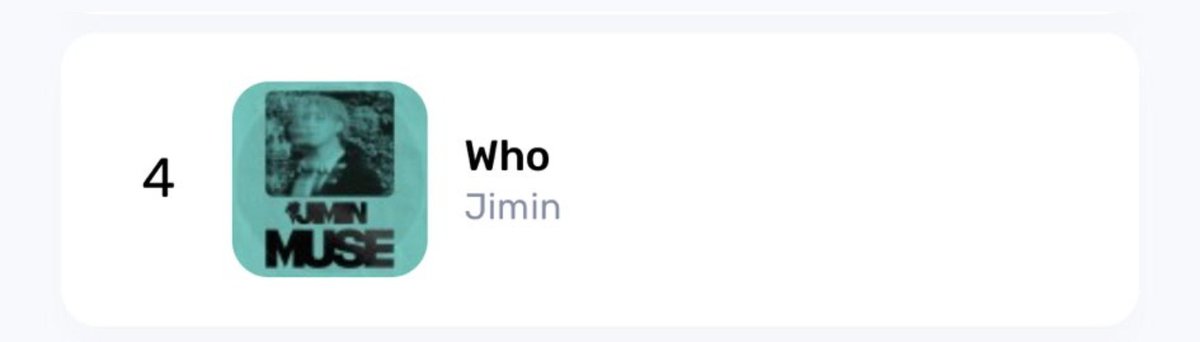 "Who" by #JIMIN is at #4 on Europa Plus Radio's Top 40 Chart for 2024!

-It's the FIRST time since "Gangnam Style" a song by a K-Act has entered the Top 10 of the year end Chart