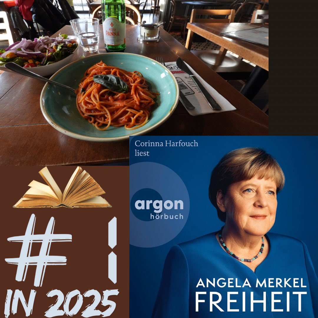 The first 📖 of 2025: After closing the year 2024 with a very famous physicist (Albert Einstein, 1879–1955), we are starting the new year with another very famous physicist, who was born in the summer of 1954, Einstein’s last year of life… Our #mutti: #AngelaMerkel