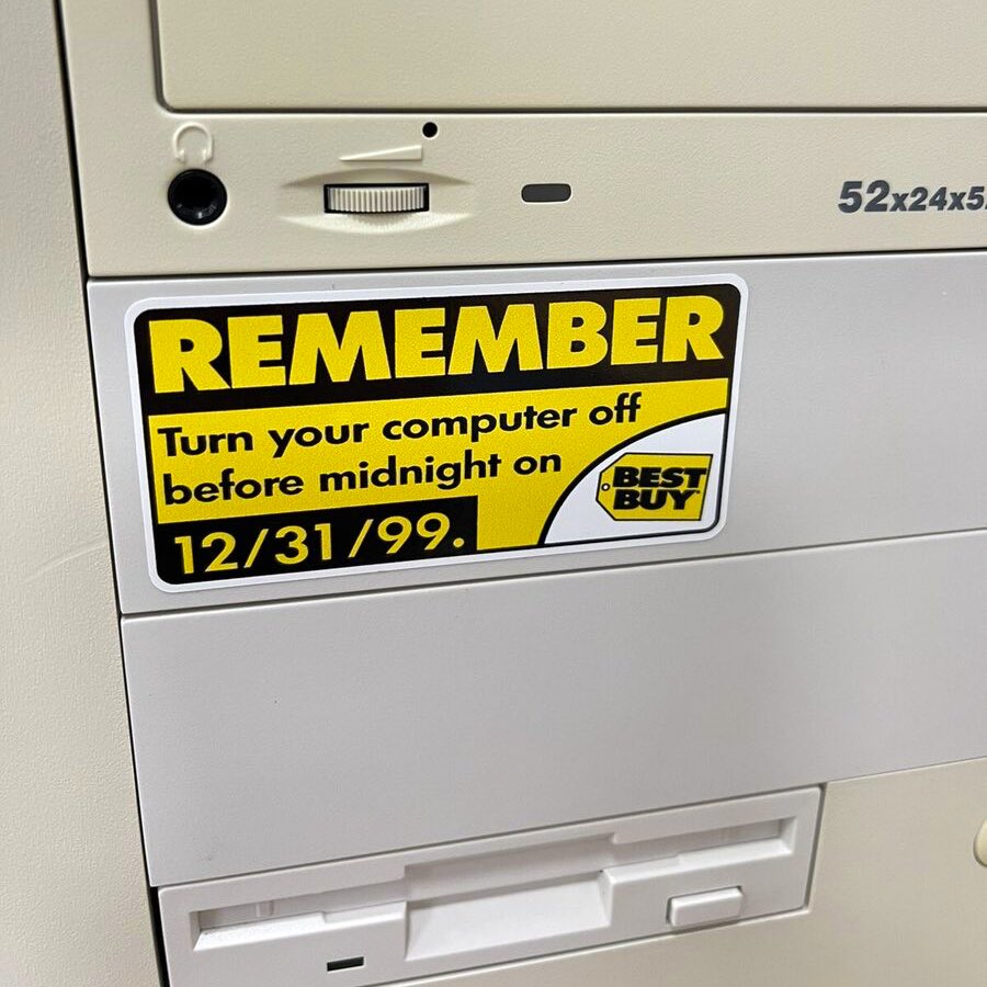 On this day 25 years ago…

#OTD #Y2K #HappyNewYear2025