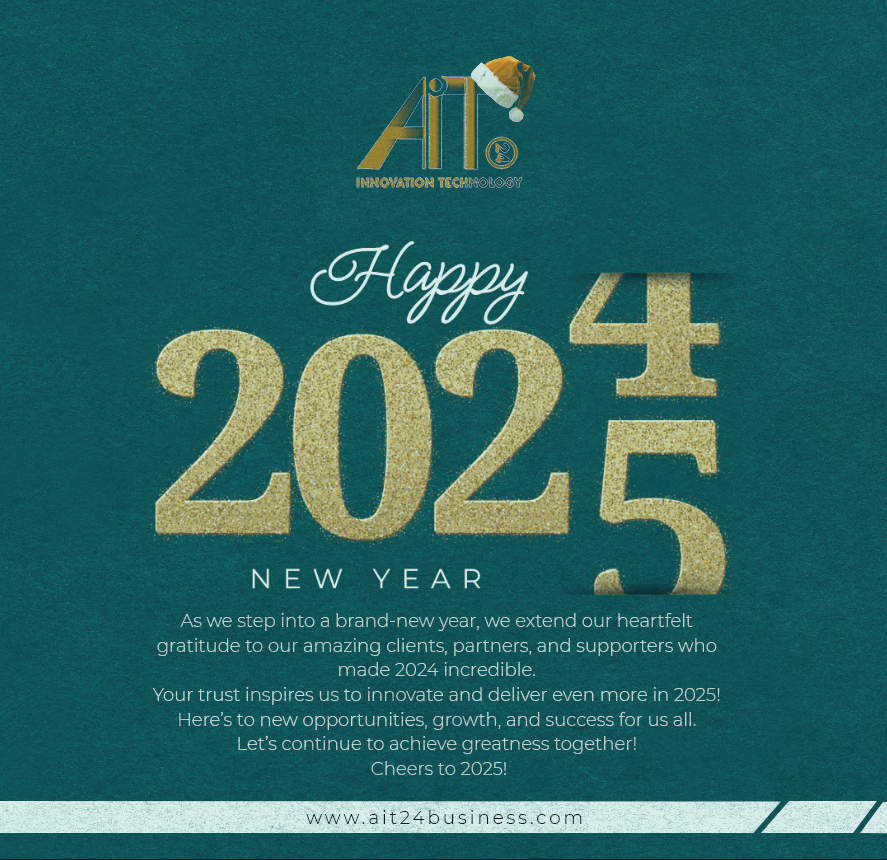 ait24studios's tweet photo. A season greetings to all... We go again this year.
2025 please be good. 
#AIT24 #AIT24Business #AIT24InnovationTechnology https://t.co/dhBO8Ajlnx