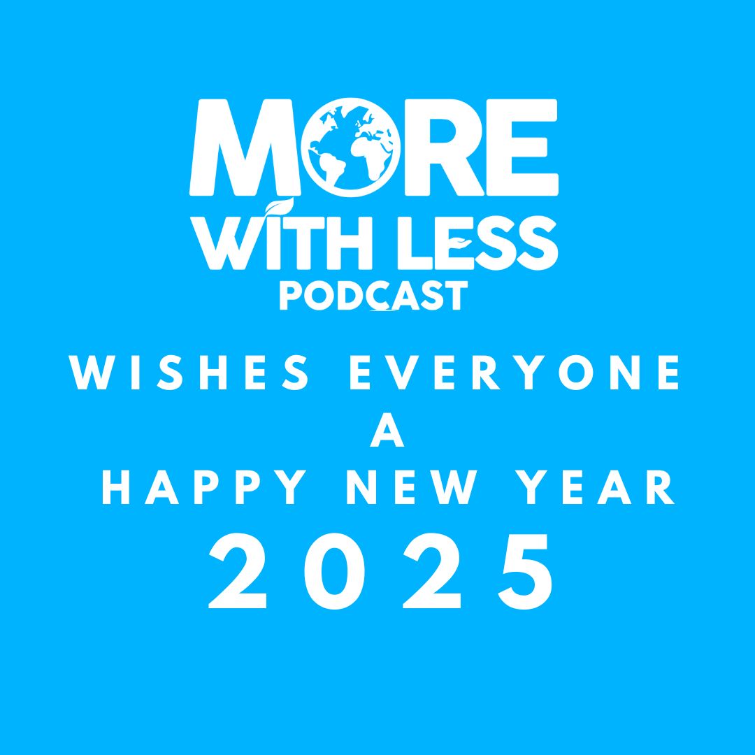 Happy New Year! Wishing you all a year filled with joy, success, and unforgettable moments. Here's to a bright future! hashtag#NewYear hashtag#HappyNewYear hashtag#MoreWithLess hashtag#morewithlesspodcast
