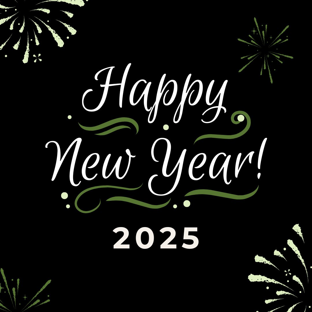Happy New Year! Let's make 2025 great!